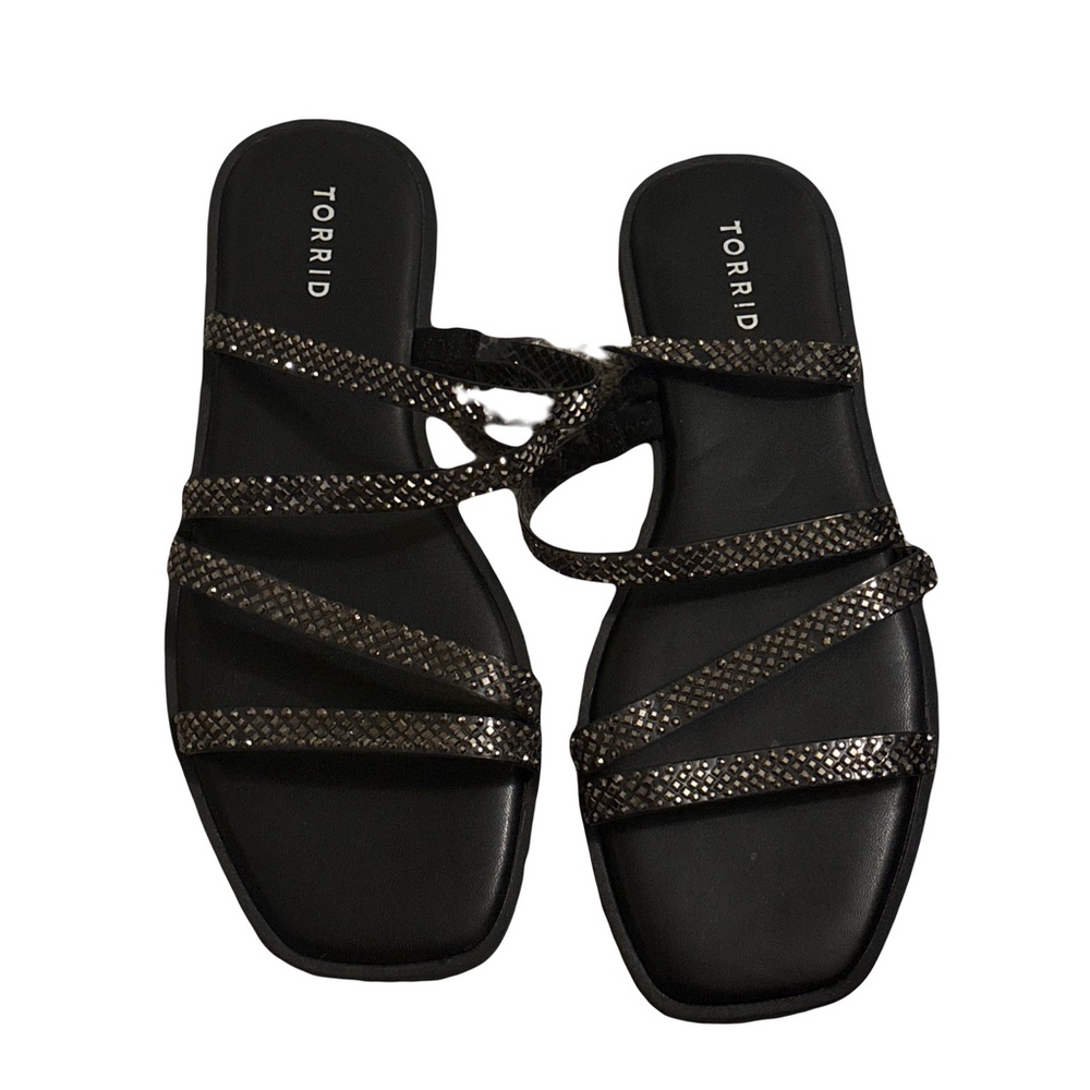 Torrid Black Strappy Women's Sandals